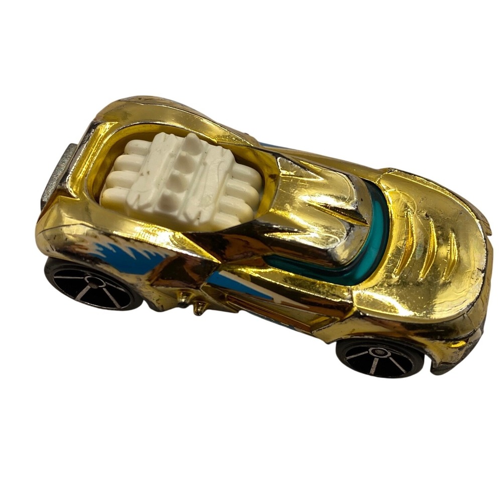 Hot Wheels Drift King Gold Chrome Mystery Models Series 1/64 Diecast Car 2012